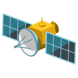 Satélite - Noto Color Emoji