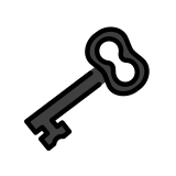 Llave antigua - OpenMoji
