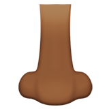 nariz: tono de piel oscuro medio