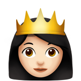 princesa: tono de piel claro