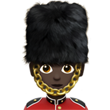 guardia: tono de piel oscuro