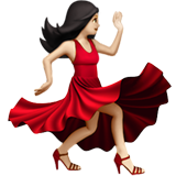 mujer bailando: tono de piel claro
