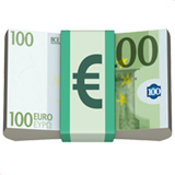 Billetes de euro WhatsApp