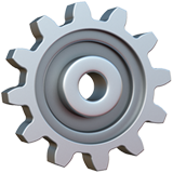 Emoticono engranaje