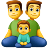 Familia: hombre, hombre, niño - Facebook