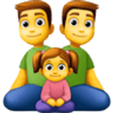 Familia: hombre, hombre, niña - Facebook