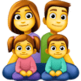 Familia: hombre, mujer, niña, niño - Facebook