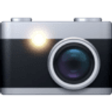 Cámara con flash - Facebook