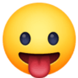 Cara sacando la lengua - Facebook