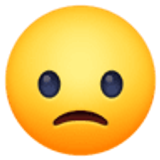 Cara con el ceño ligeramente fruncido - Facebook