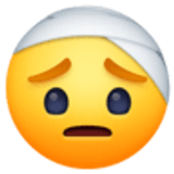 Cara con la cabeza vendada - Facebook