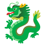 Dragón - Noto Color Emoji
