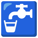Agua potable - Noto Color Emoji