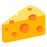 Cuña de queso - Noto Color Emoji