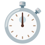 Cronómetro - Noto Color Emoji