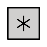 Teclas: * - OpenMoji