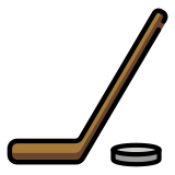 Hockey sobre hielo - OpenMoji