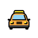 Taxi próximo - OpenMoji