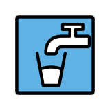 Agua potable - OpenMoji
