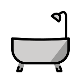 Bañera - OpenMoji