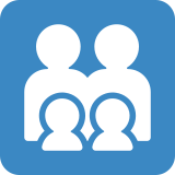 Familia: hombre, mujer, niña, niño - Twitter / X