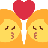 Beso: mujer y mujer - Twitter / X