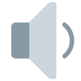 Altavoz a volumen medio - Twitter / X