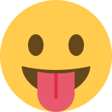 Cara sacando la lengua - Twitter / X