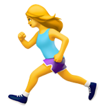 mujer corriendo