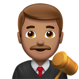 fiscal hombre: tono de piel medio