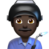 profesional industrial hombre: tono de piel oscuro