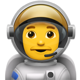 Hombre astronauta