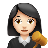 fiscal mujer: tono de piel claro