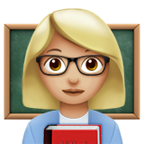 docente mujer: tono de piel claro medio