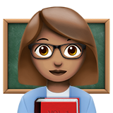 docente mujer: tono de piel medio