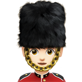 guardia mujer: tono de piel claro