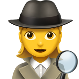 Mujer detective
