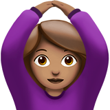 mujer haciendo el gesto de "de acuerdo": tono de piel medio