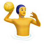 hombre jugando al waterpolo