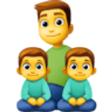 Familia: hombre, niño, niño - Facebook
