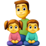 Familia: hombre, niña, niño - Facebook