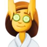 Mujer recibiendo masaje - Facebook