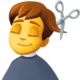 Hombre cortándose el pelo - Facebook