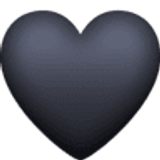Corazón negro - Facebook