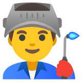 Profesional industrial hombre - Noto Color Emoji