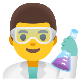 Profesional de la ciencia hombre - Noto Color Emoji