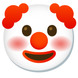 Cara de payaso - Noto Color Emoji