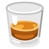 Vaso de whisky - Noto Color Emoji