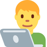 Profesional de la tecnología hombre - Twitter / X