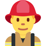 Bombero hombre - Twitter / X